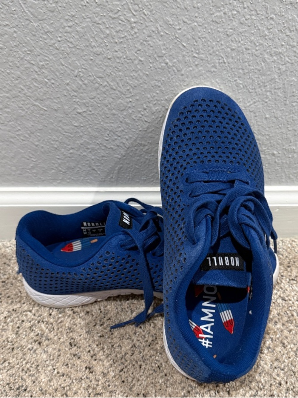 NOBULL Blue Athletic Training Shoes